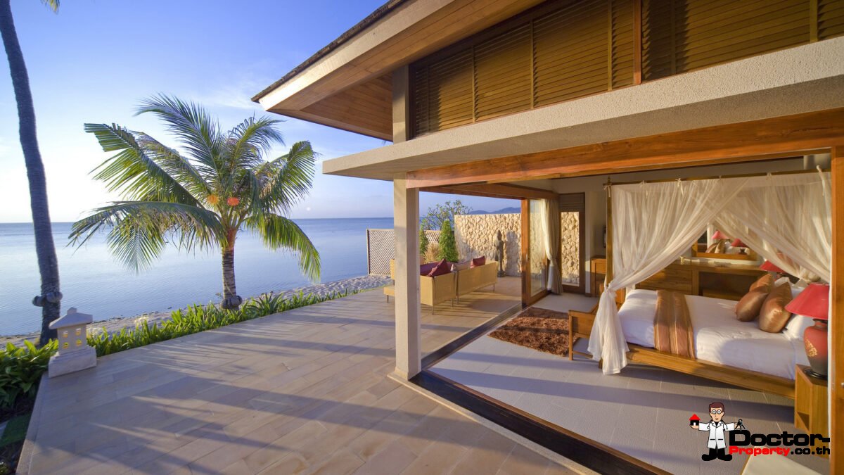 5 Bedroom Beachfront Pool Villa – Nathon, Koh Samui – For Sale